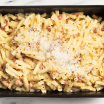 Carbonara Mac ‘n Cheese | Dave Tavres