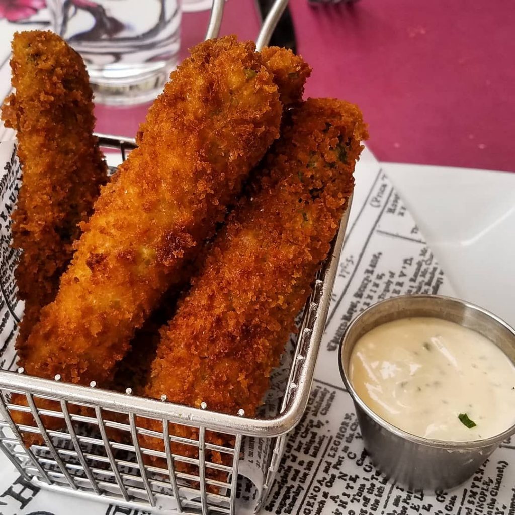 Fried Pickles | Dave Tavres