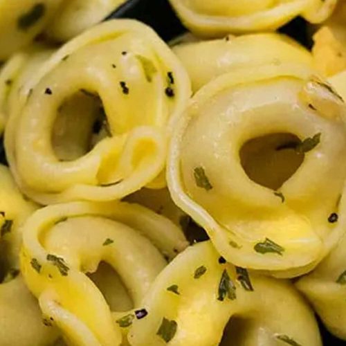 Tortellini with Garlic Butter Sauce | Dave Tavres